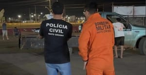 Tragédia na Linha 13: colisão entre motos deixa dois homens mortos em Lucas do Rio Verde