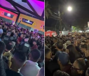 Pânico, spray de pimenta e apagão: noite de caos marca Festival de Inverno em Chapada dos Guimarães