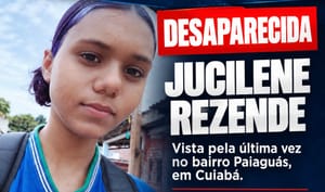 ESTUDANTE DESAPARECE APÓS SAIR DE CASA PARA IR À ESCOLA EM CUIABÁ