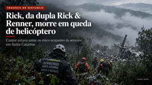 Tragédia interrompe trajetória de Rick, da dupla Rick & Renner, aos 59 anos