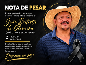 ADEUS AMIGO JOÃO DO BEIJA-FLOR