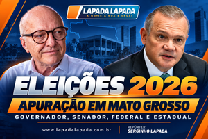 ELEIÇÕES 2026: acompanhe em tempo real a apuração em Mato Grosso